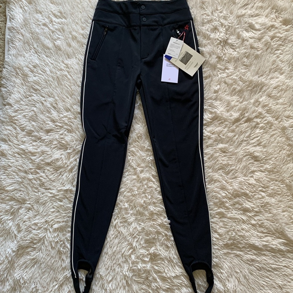 NWT perfect moment aurora skinny pants with strap - Picture 12 of 16